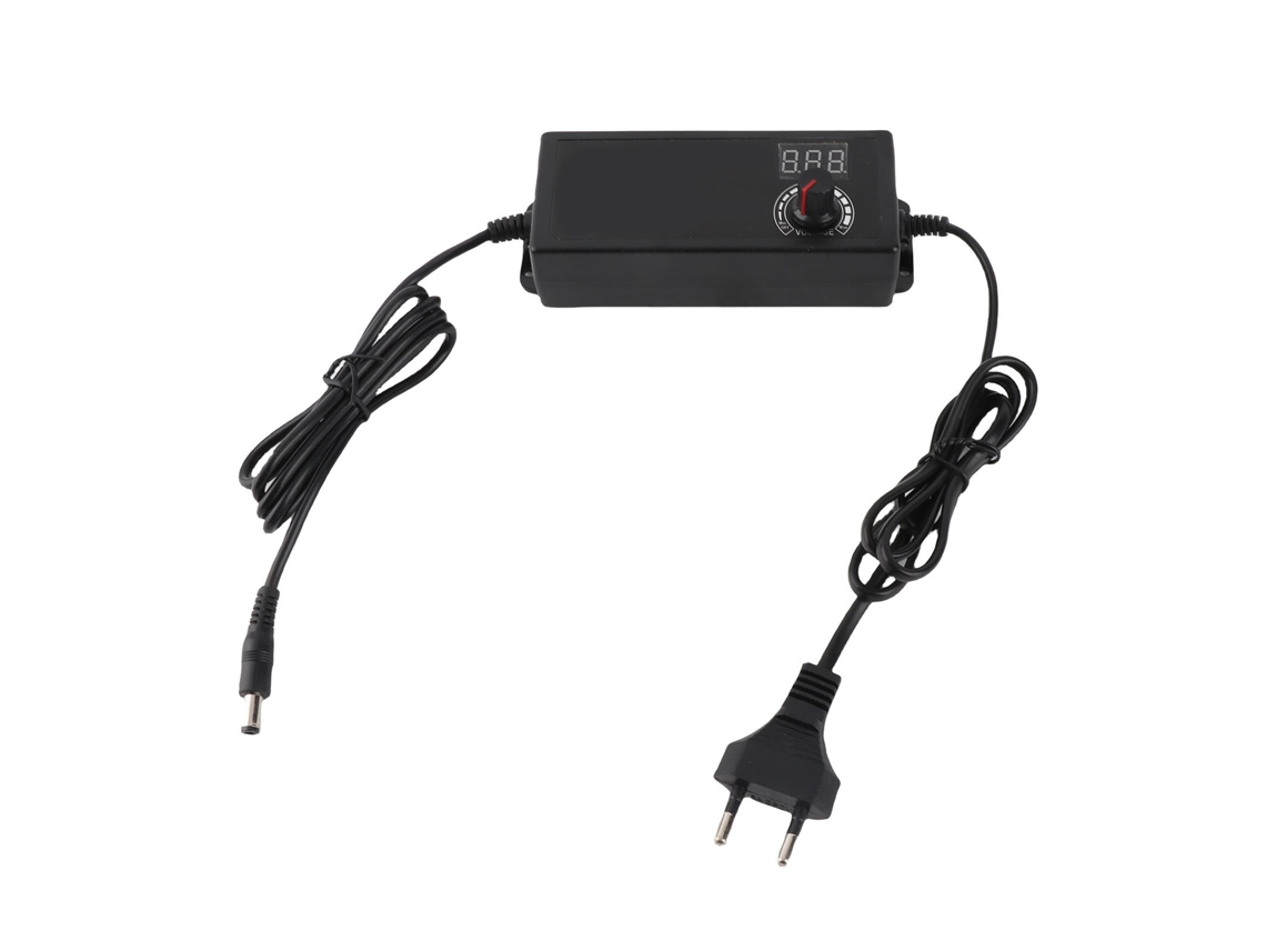 Adaptador Regulador de Energia Dc YURU 3-24v 3a 72w com exibição de voltagem