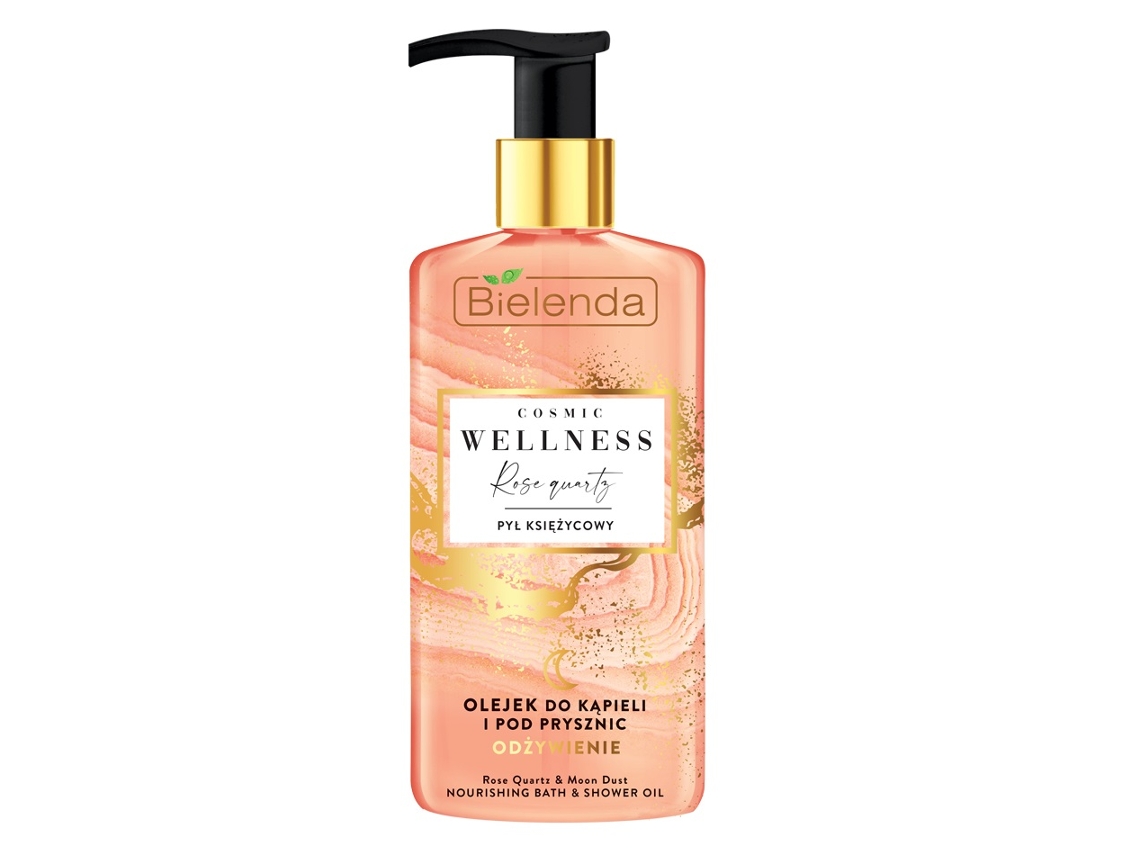 Bem Estar Cósmico Óleo De Banho Quartzo Rosa E Pó Lunar, 250ml Bielenda