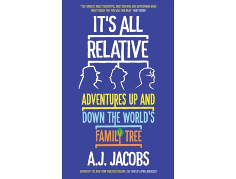 Livro it's all relative de a.j. jacobs (inglês)