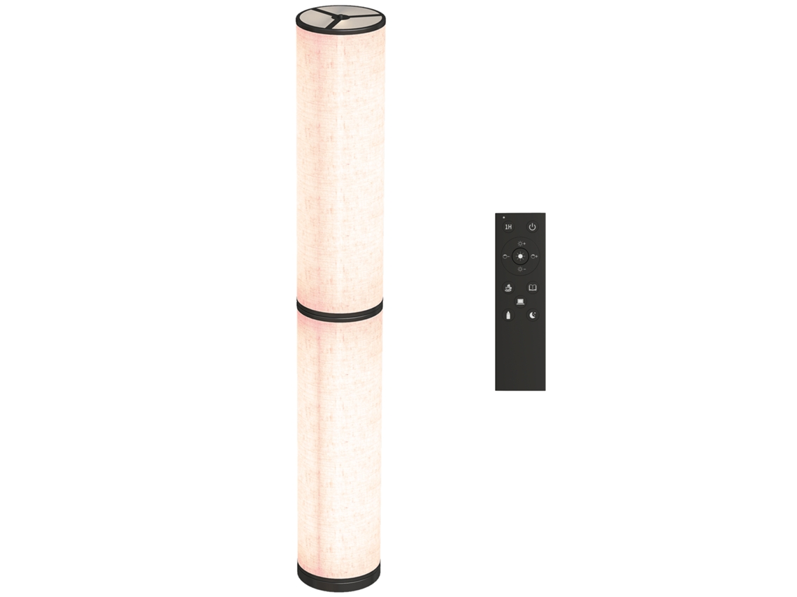 Candeeiro De Pé Moderno De Sala Com Brilho Temperaturas De Cor Ajustáveis 3000k-6000k Controle Remoto Magnético Para Quarto Escritório Decoração