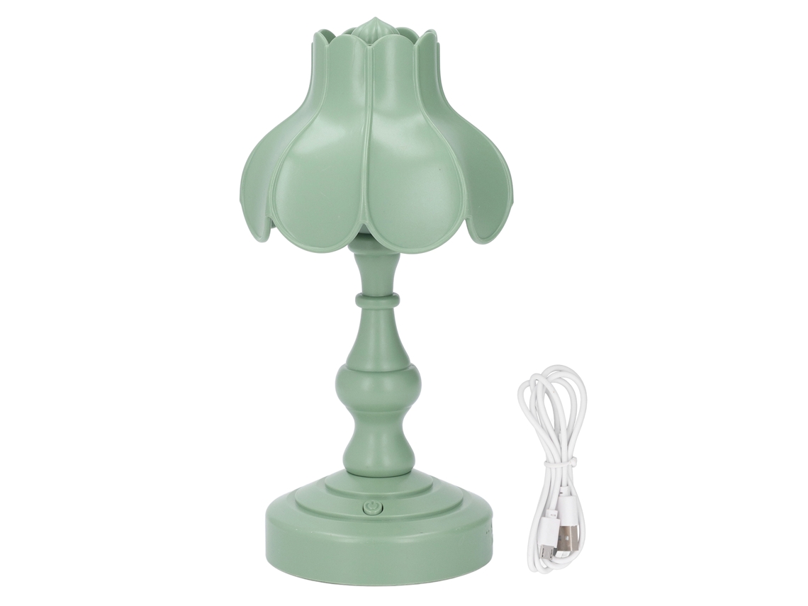 Lâmpada Noturna Floral Mini Recarregável S/MARCA