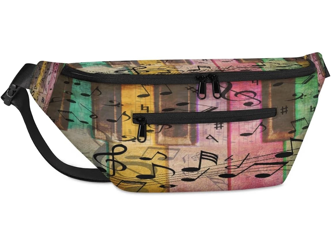 Bolsa de Ombro Colorida TROPICALLIFE para Homens e Mulheres (38x25x19cm)