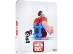 Blu-Ray Ralph Rompe Internet Steelbook (Disney - Edição em Espanhol)
