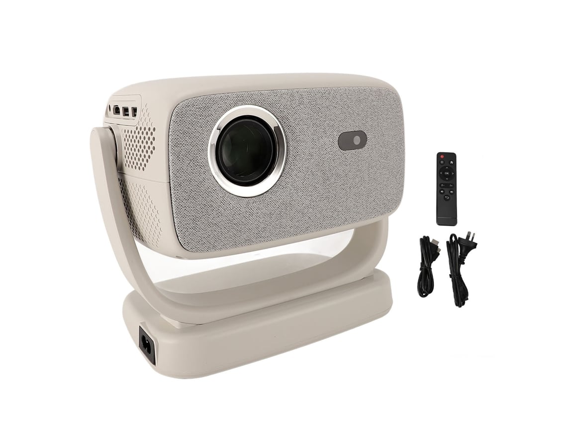 Projetor Portátil 4k Hd com Correção Automática e Conexão Sem Fio EOOCOO