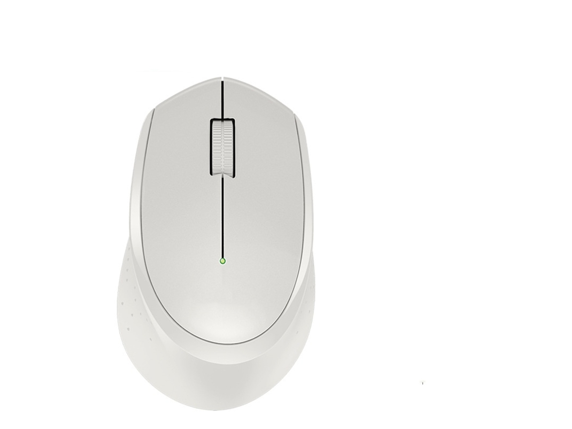 Rato Yizhood M330 Silencioso Sem Fio 1000dpi Silencioso Óptico 2.4ghz Com Receptor Usb Para Escritório Casa Usando Pc Branco