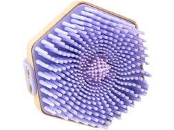 Escova De Banho Portátil E Esfoliante Silicone Healvian Para Limpeza Higiene Em Spas