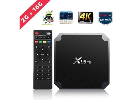 Box Smart TV X96 Mini (Android - 4K Ultra HD - 2 GB - 16 GB)