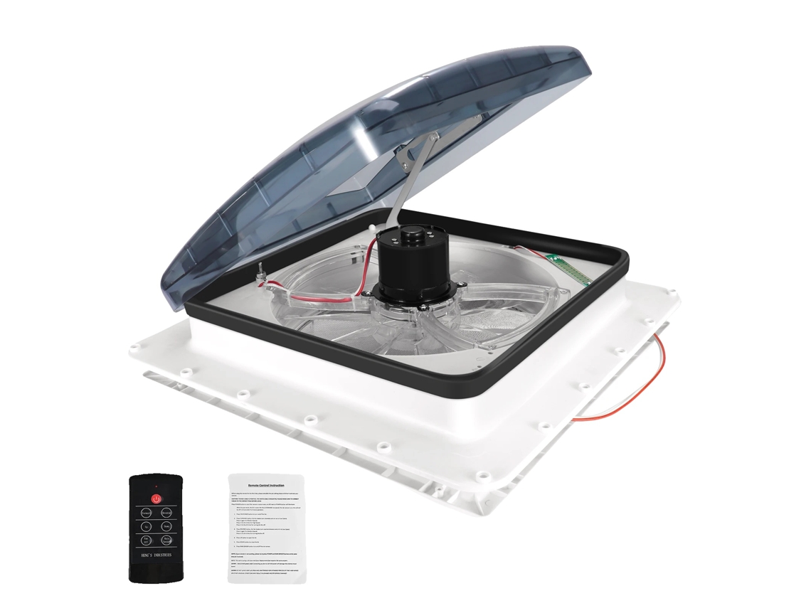 Ventilador De Ventilaã§ã£o, Controle Remoto, 3 Configuraã§ãµes De Velocidade, 3 Velocidades Oem