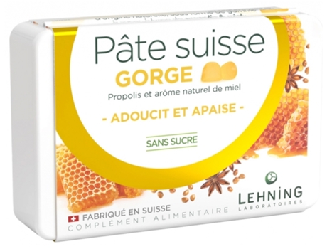 Pate Suíço Garganta 40 Gomas LEHNING