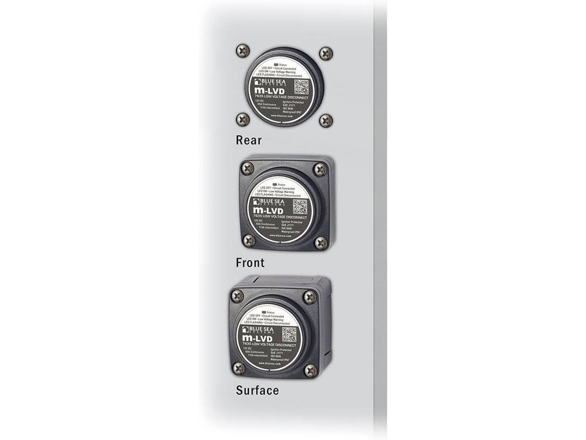 Isolador BLUE SEA M-Lvd Low Voltage Disconnect Cinzento