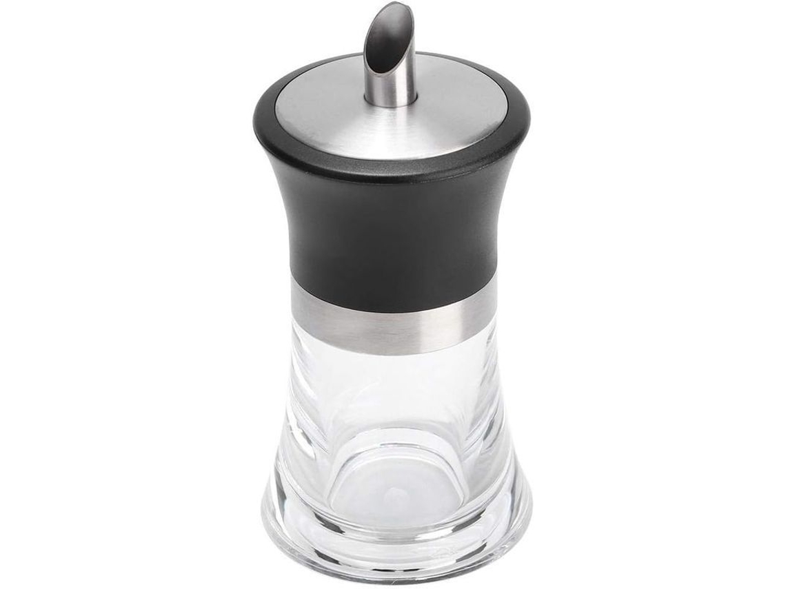 Dispensador De Açúcar Plástico Hermético Com Bico De Aço Inoxidável Para Xarope, Especiarias, Lavavajillas, Micro-ondas, Congelador