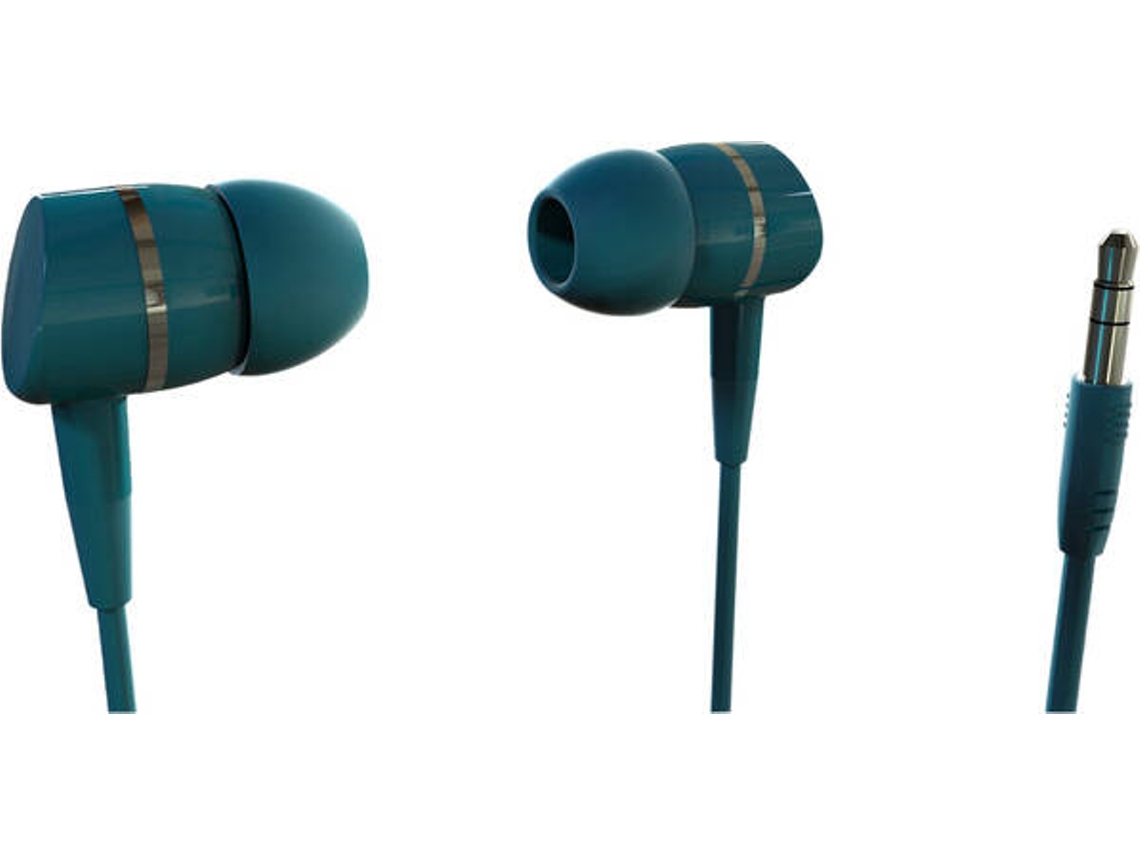 Auriculares com Fio Vivanco Solidsound (In Ear - MicroAuriculares - Verde)