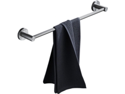 Toalheiro Multifuncional Em Aço Inoxidável, Com Suporte De Parede 30a 120cm E Parafusos Inclusos, Ideal Para Banheiro E