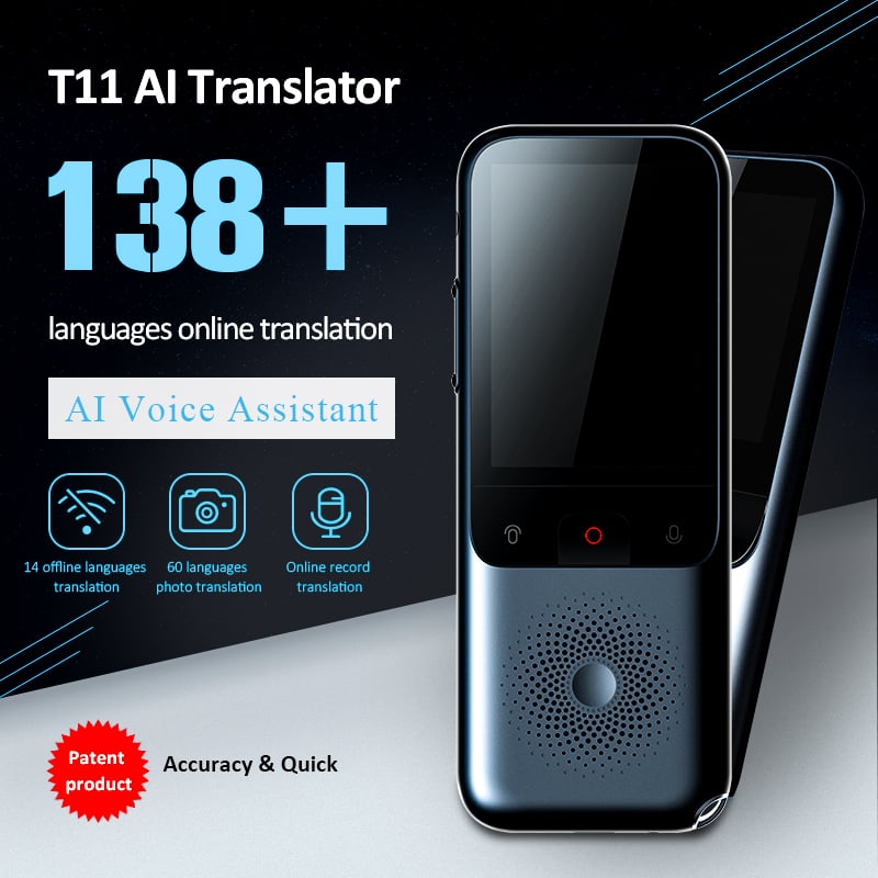 Tradutor de Voz Inteligente para Tradução Online, Multi Idiomas em Tempo  Real, Online Instant Off Line, Conversão AI, F6, 4G, a Internet, 139 -  AliExpress