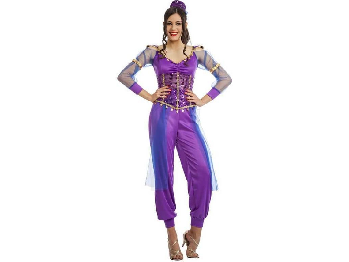 Fato de Mulher DISFRAZZES Bailarina Árabe Mil E Uma Noites (Tam: M/L)