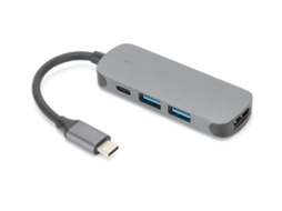4-in-1 Multifunctional Type C Docking Station - Adapter And Expansion Hub - Computer Accessories - Gray