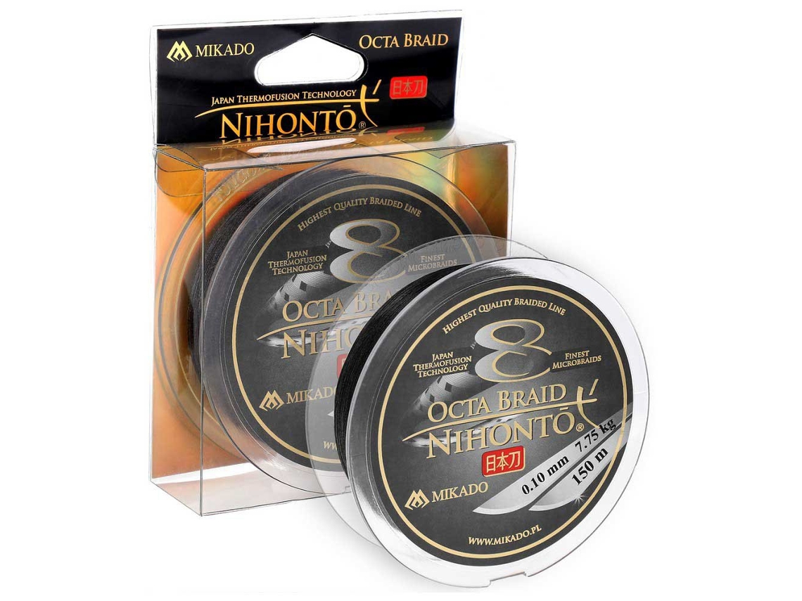 Linha Trançada Nihonto Octa 150 M Preto 0.200 Mmmikado