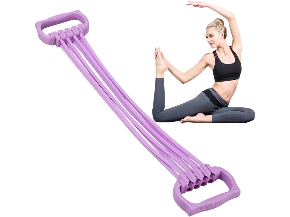 Faixas Elásticas Antiderrapantes Para Exercícios De Alongamento, Acessórios Treino Braços E Costas |