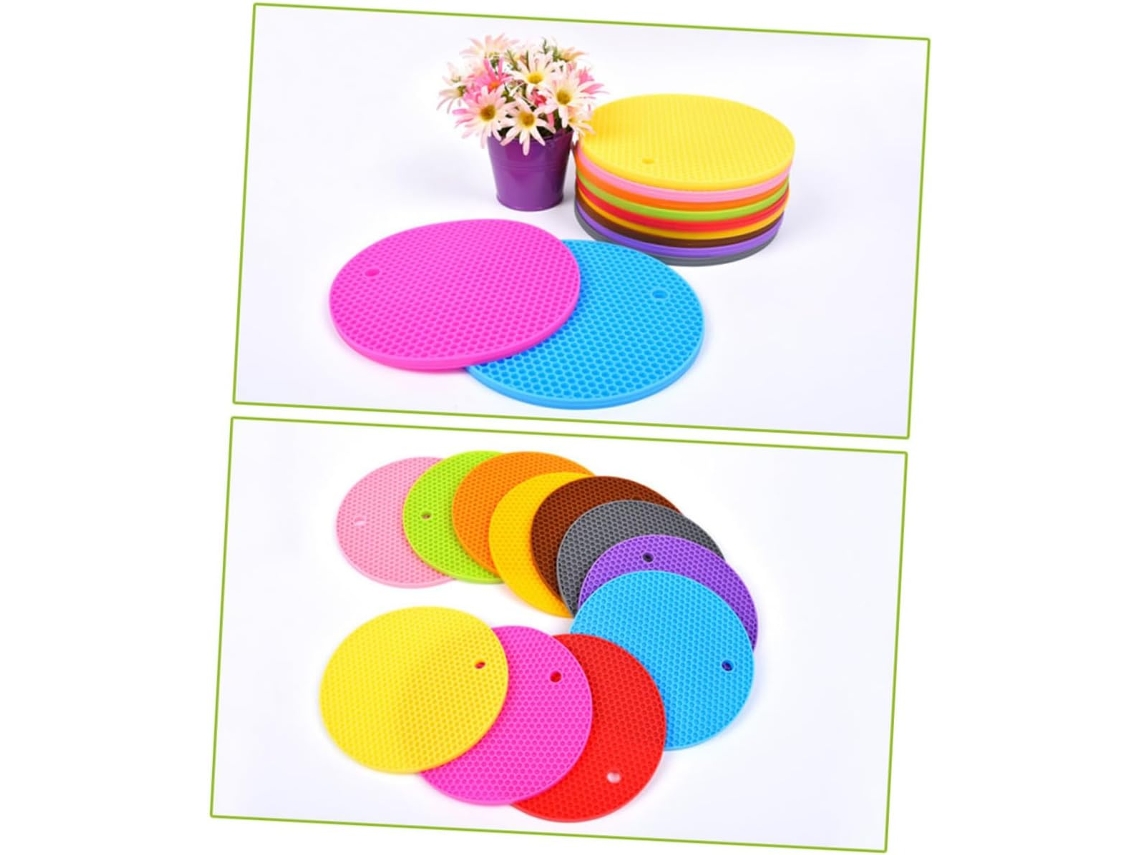 Tapete Isolante De Silicone Para Mesa, Antipanelas Utensílios Cozinha. Vayotoy