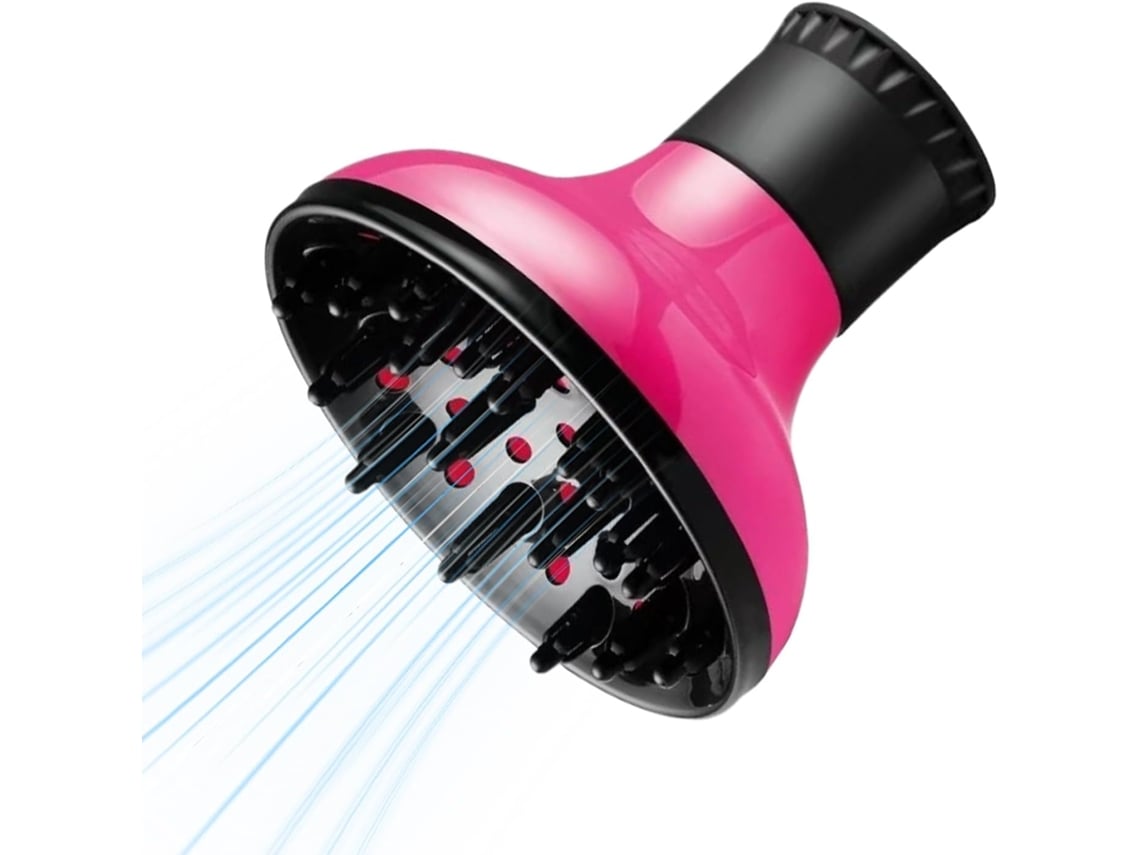 Difusor Leve E Ajustável Para Secadores De Cabelo.