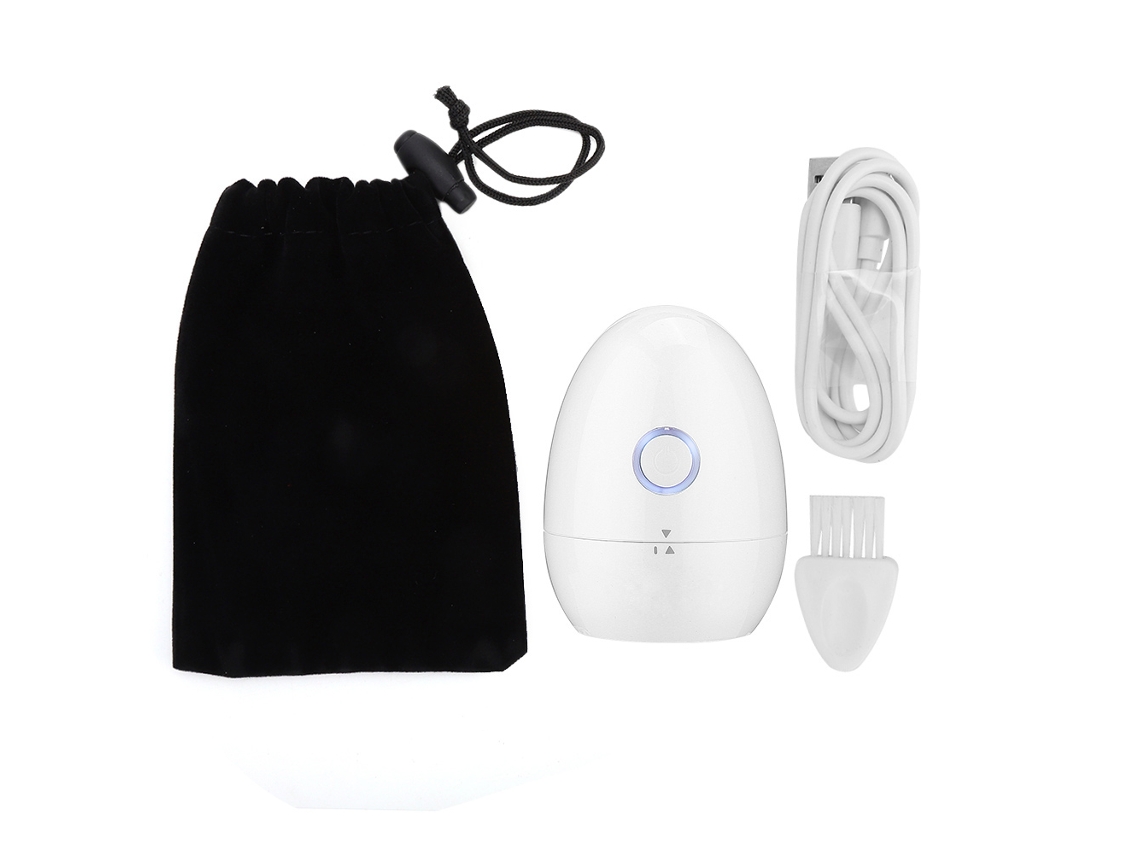 Depiladora Elétrica Para Mulheres E Homens - Remoção De Cabelo Do Corpo, Axilas E Barba - Máquina De Barbear Portátil Branca