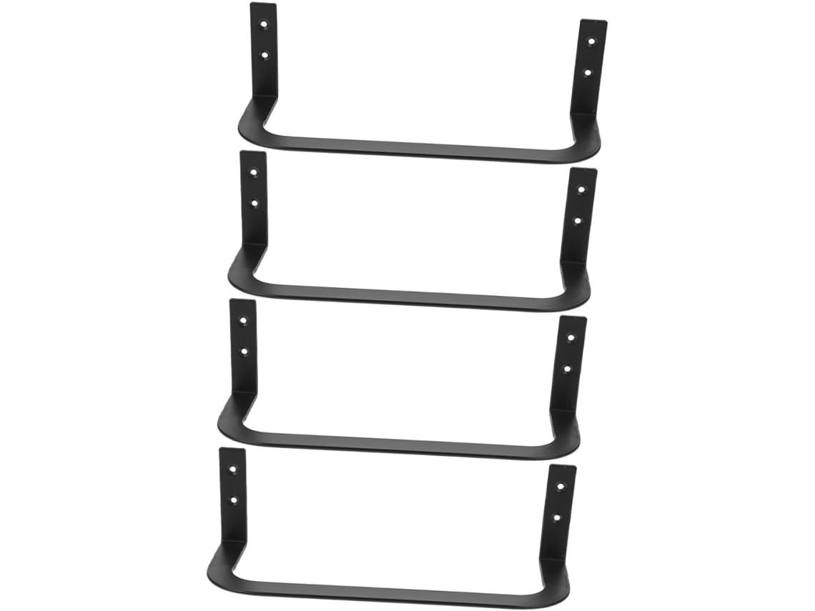 Suportes De Colchão Kesyoo Em Ferro Preto, Conjunto De 4 Peças, Com Suporte Antiderrapante E Design Robusto Para Evitar