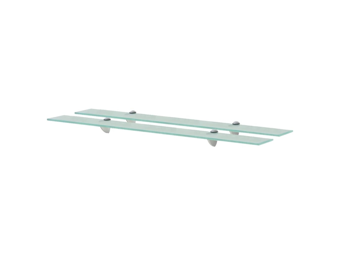 Vidaxl Prateleiras Flutuantes 2 Pcs Vidro 90x20 Cm 8 Mm