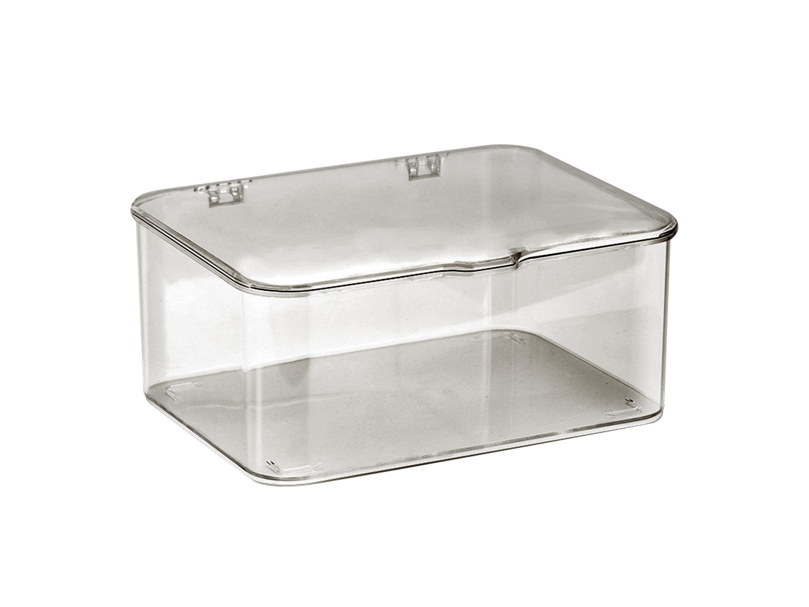 Caixa de Armazenamento para Mesa com Tampa S/MARCA