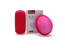 Conjunto de 2 discos menstruais macios 100% reutilizáveis da Fasst - 39% de desconto na CARE