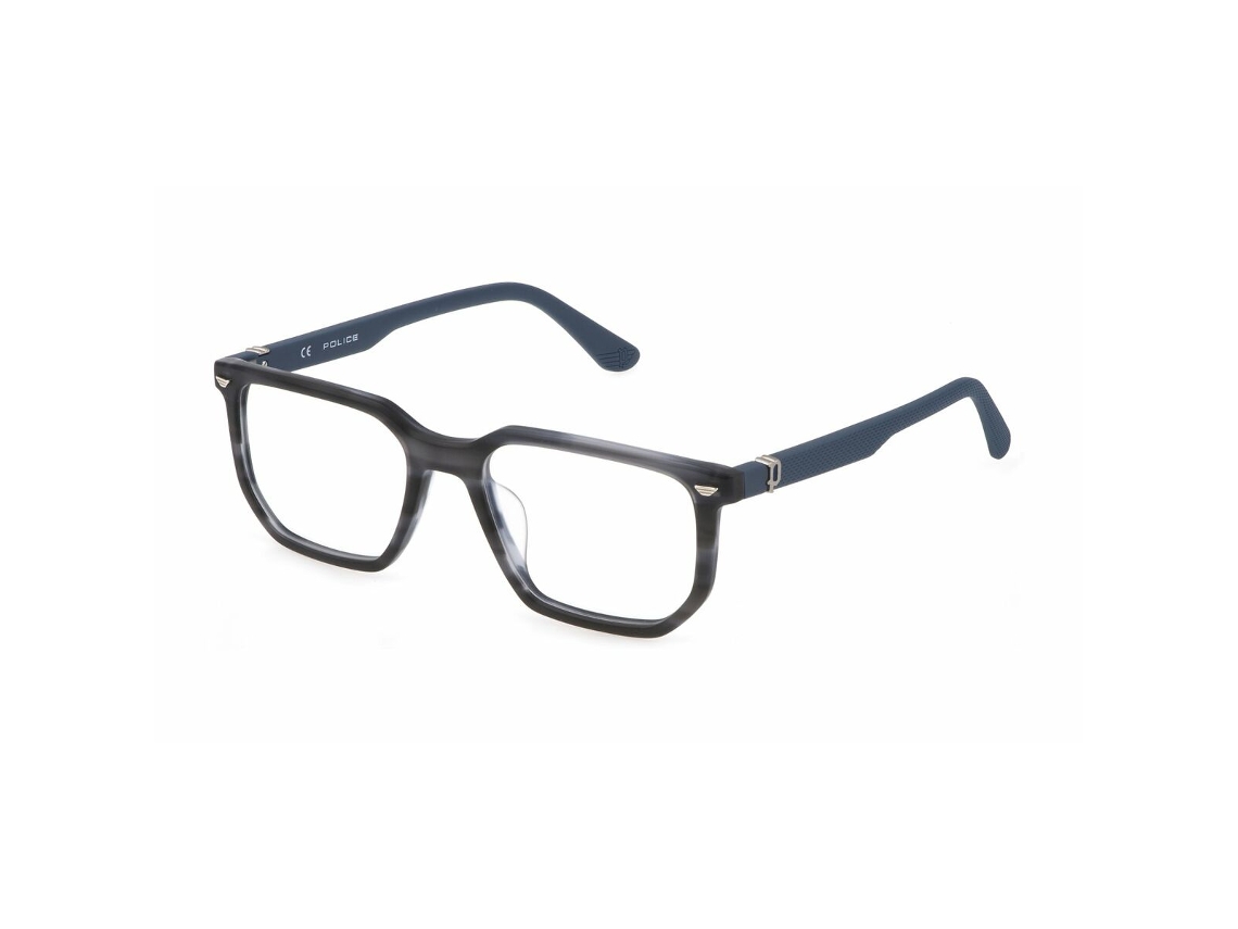Armação de óculos de grau unissex Police VK555-5109U5 (cinza - metal - 135 mm - Ø 51 mm)