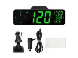 Tela 9 Polegadas Car Hud Gps Velocímetro Com Alarme De Excesso De Velocidade Universal