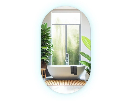 Espelho Com Led Tulup (58x100 Cm Luz Fria 6500k)