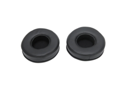 Almofadas Substituição para Fones de Ouvido Estéreo Universal 80mm Couro Artificial Macio S/MARCA