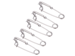 2026rebe 5pcs/conjunto Clip de Pesca Longline Resistente À Corrosão Clip de Atum para Linha Flutuante 3.5x125mm