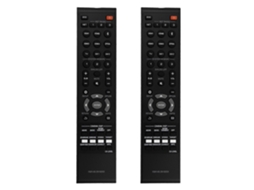 2 Controles Remotos De Substituição Fsr145 Zr15250 Para Barra De Som Yamaha Musiccast (modelo Ysp-5600)