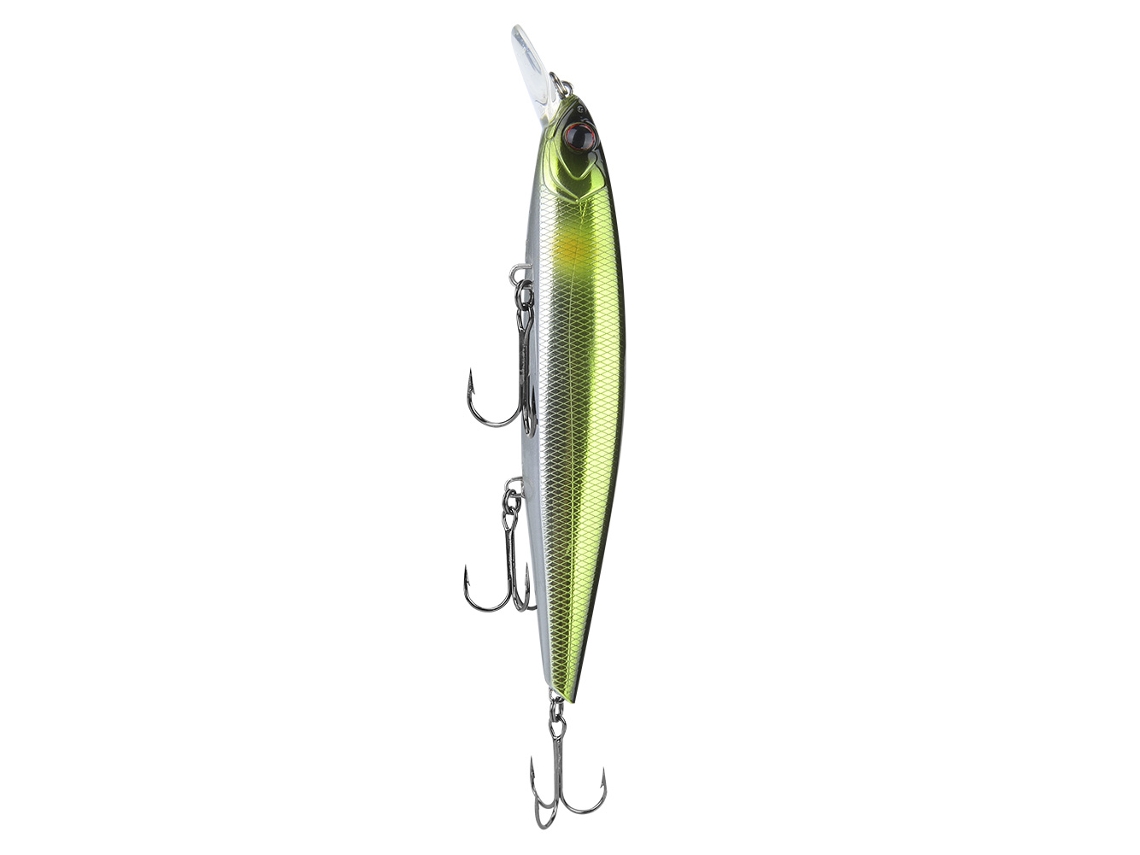 Lure (3d Bionic Sea Fishing Lure) Sea Fishing Large Minnow 140mm High Quality Single Color (style C) Hard Bait Pencil Bait Treble Hook Lure