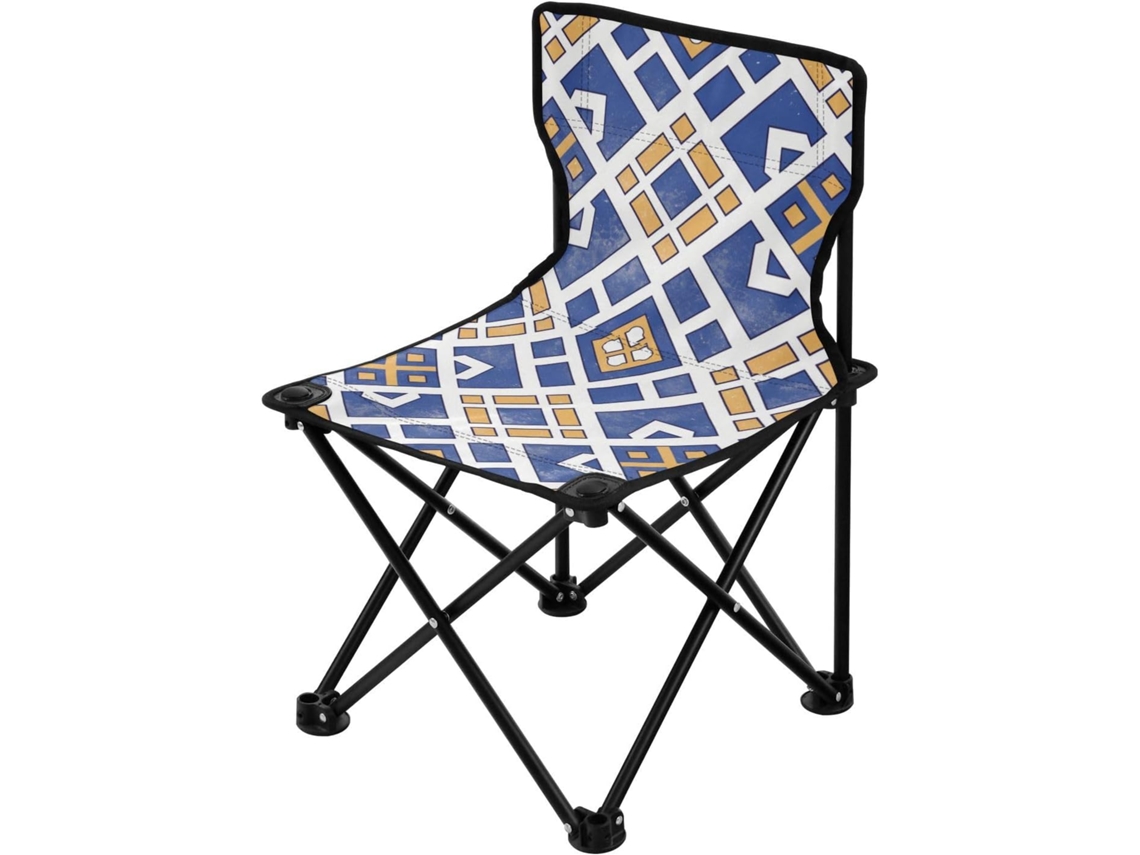 Cadeira de Camping Alipis em Nylon, Tecido e Pe dobrável leve resistente para camping