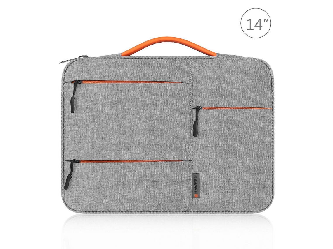Capa Protetora Para Laptop Haweel De 14 A 15 Polegadas Com Zíper E Bolsa De Mão.
