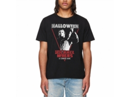 Rockinstone Halloween Michael Coming Home Black Adult T-shirt Size:xxxl