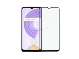 Película De Vidro Temperado Completa Preto Para Realme C21