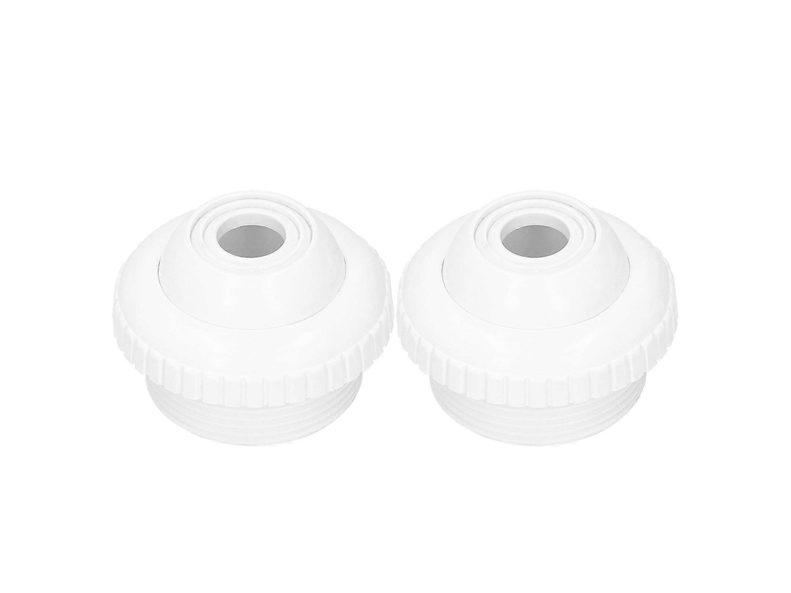 Boquilla de Retorno para Piscina com Cabeça Giratória 1,5 Polegadas, Acessório de Piscina de Aço Resistente ao Calor | S/MARCA