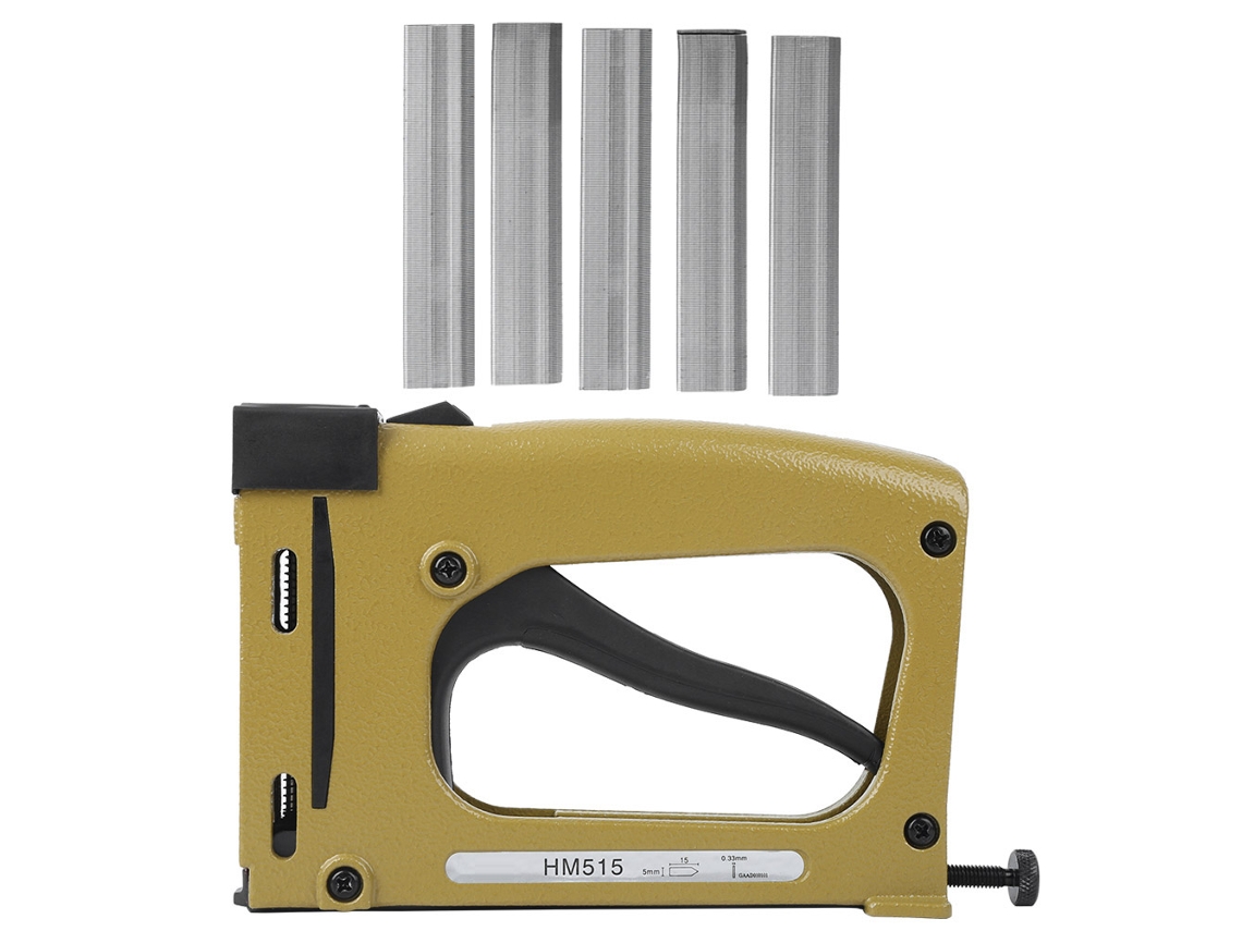Pistola De Prego Manual Hm515 Para Produção De Móveis Decoração Interior Couro