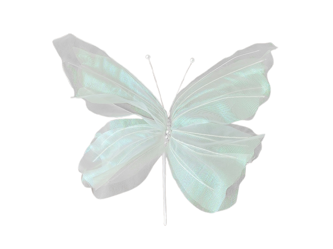 Flor De Tule Borboleta 3d Para Decoração De Casamento Feriado Lar