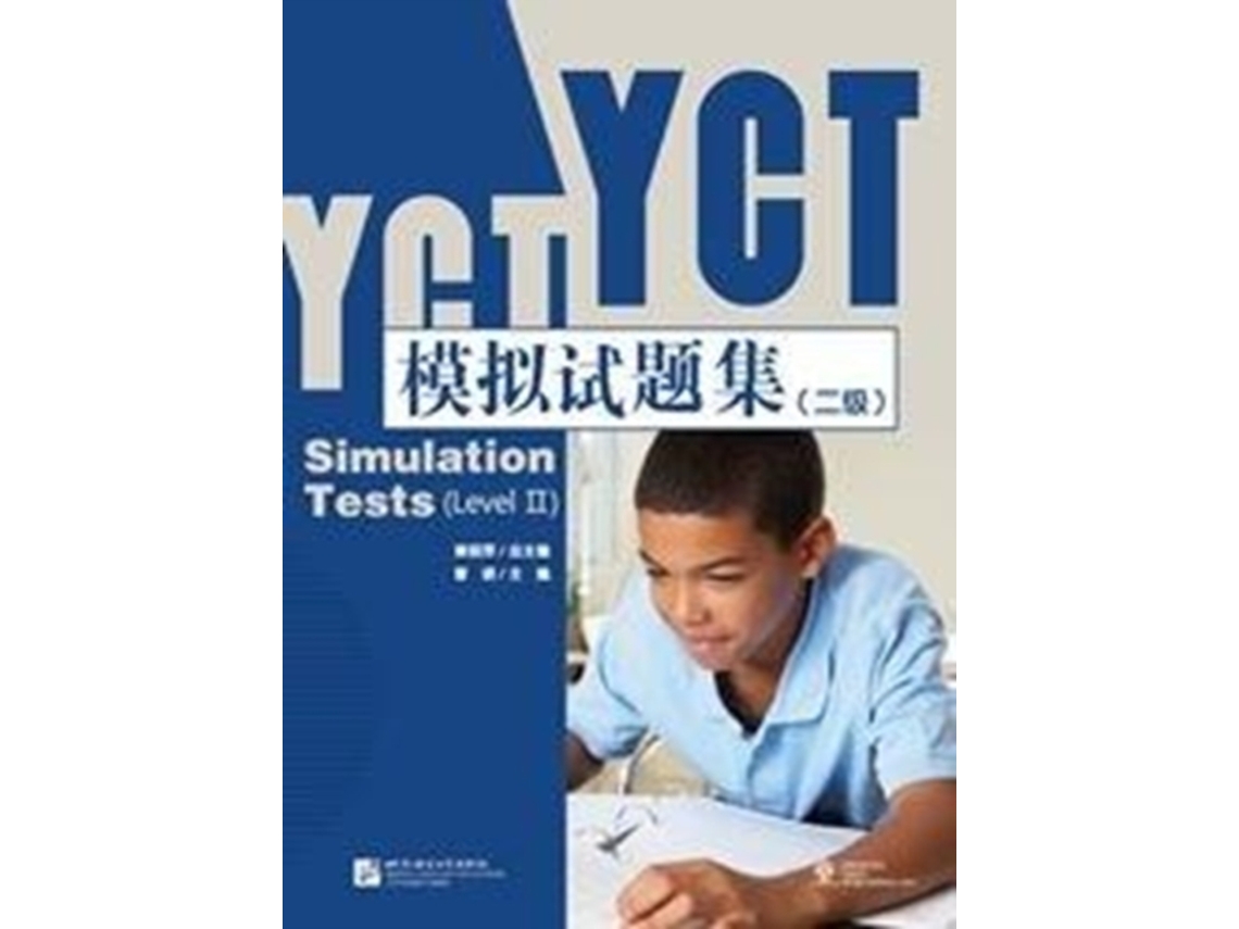 Livro YCT Simulation Tests Level 2 de Jiang Li Ping Bian Cao Gang (Inglês)