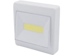 Cob Interruptor De Parede Led Sem Fio, Alimentado Por Bateria, Para Armários, Corredores, Camping, Galpões, Garagens E