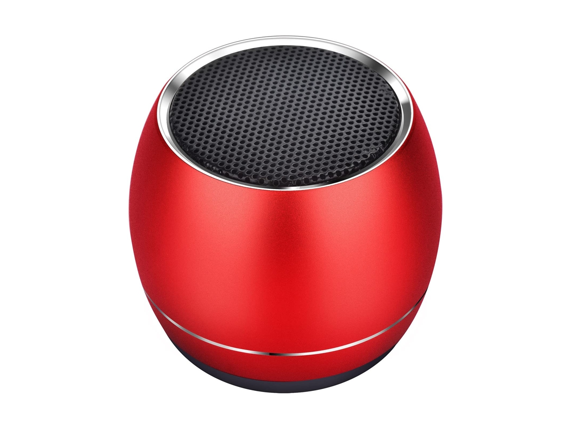 Coluna Bluetooth Portátil Com Microfone Integrado E Cartão Tf E Graves Reforçados