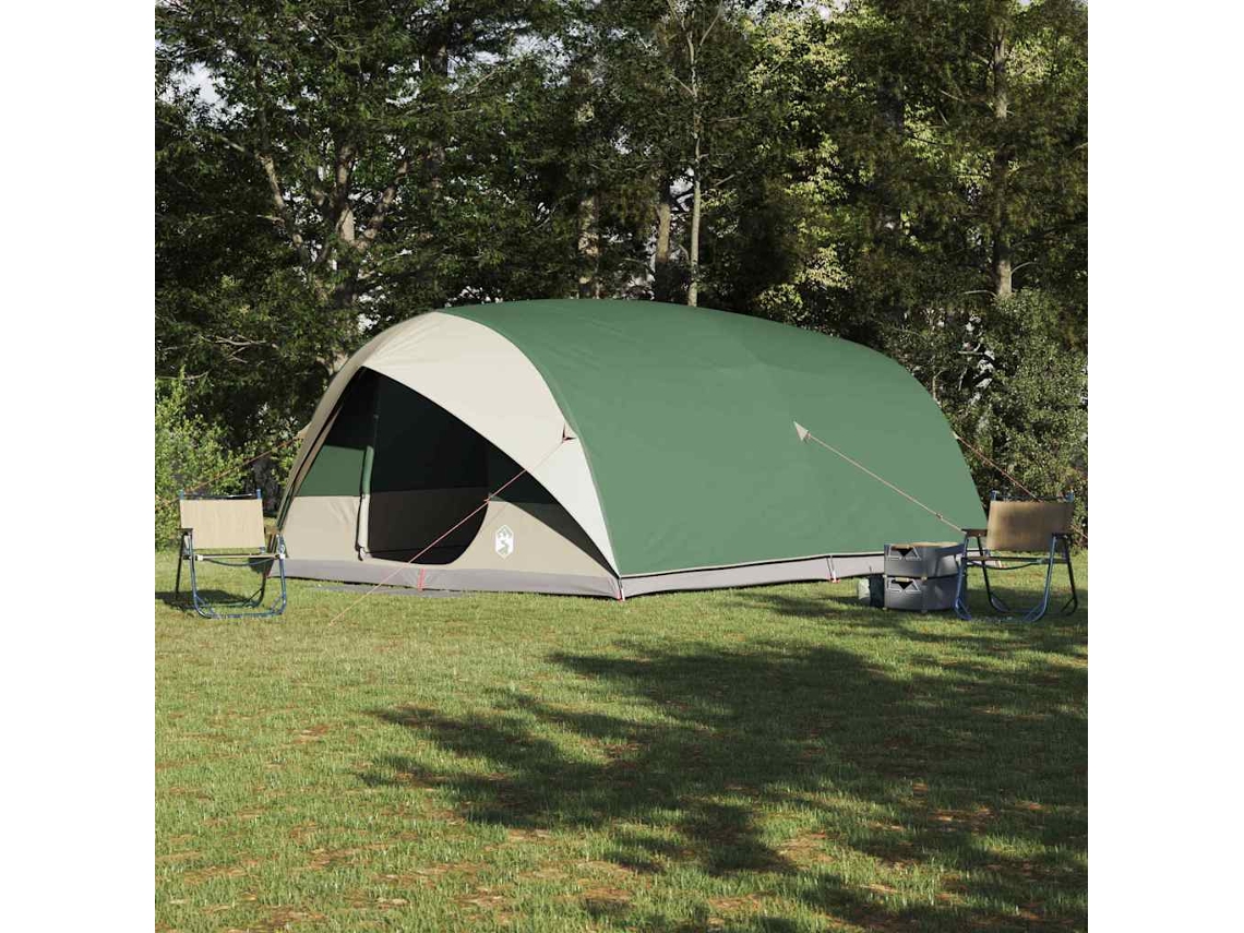 Vidaxl Barraca Túnel Com Telhado Verde 500 X 348 X 200 Cm Tafetá