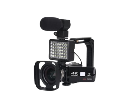 Câmara de Filmar OHPA (4K - Wifi - Zoom Ótico 16x)