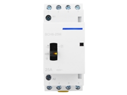 Contacto Ac Doméstico Bch8 25m 24v 25a 4p com Interruptor de Controle Manual 2no2nc