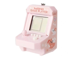 Mini Console De Videogame Portátil, Máquina De Jogos Eletrônicos, Chaveiro Para Crianças, Presente